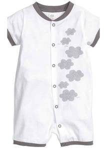 Summer Organic Baby Children Kids Short Sleeve <b>Romper</b> <b>Pajamas</b> Clothing - Product Image 4