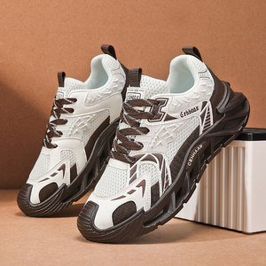 Zapatos Deportivos de Moda para Hombre, Ligeros, Transpirables, con Cordones, Antideslizantes, para Correr, Entrenar, Tenis y Caminar - Product Image 2
