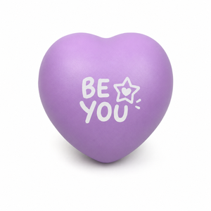 Pelota Antiestrés de Espuma PU Suave con Logotipo Personalizado para Regalo de Bienvenida en Reuniones Corporativas, Forma de Corazón - Product Image 3