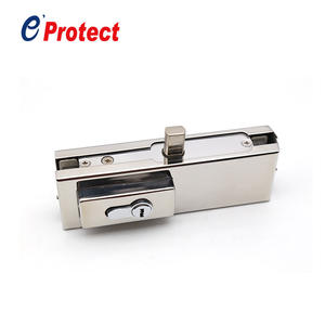 Poignée de porte ronde en verre au design moderne avec fixation en aluminium et acier inoxydable 316, modèle <span class=keywords><strong>Eprotect</strong></span> FT-50, pour salle de bain et hôtel - Product Image 6