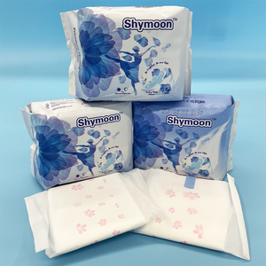 Culotte absorbante jetable en coton biologique ultra-mince et respirant avec ailettes, protection anti-fuites, super absorption - Product Image 1