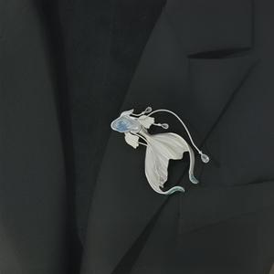 批发深海精灵水母胸针新款中式智能合金胸针女式热卖礼品创意 - Product Image 6