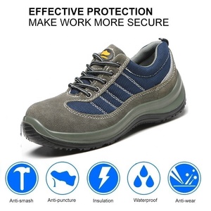 Chaussures de sécurité antidérapantes et Anti-perforation pour hommes, nouvelles chaussures de sécurité, pour le travail légères et anti-rayures, personnalisées, à bout en acier - Product Image 2