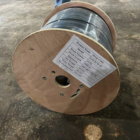 Fabrication de câble de dérivation à fibre optique GJXFH / GJXH Ftth 1 Core avec fil d'acier ou éléments FRP