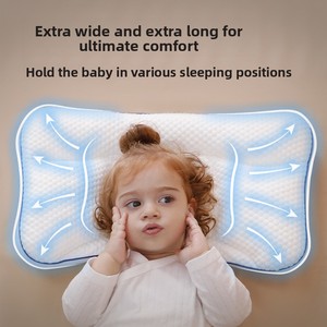 Almohada Infantil Refrescante al por Mayor, Almohada Transpirable y Suave para Niños de 1 a 12 Años, Juego de Almohadas para Cama Infantil, OEM ODM - Product Image 3