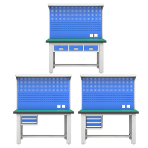 Banc de travail de laboratoire d'<span class=keywords><strong>atelier</strong></span> <span class=keywords><strong>industriel</strong></span> meuble d'établi antistatique avec armoire - Product Image 3