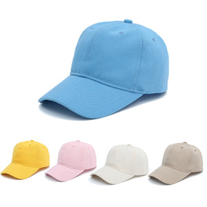 Casquette de baseball Jinhua en sergé de coton, 6 panneaux, réglable, unisexe, protection solaire, couleur unie, pour toutes les saisons - Product Image 4