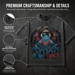 Vintage Washed Acid Wash <b>T</b> <b>Shirt</b> Men Futuristic Eye Graphic Print Short Sleeve Cyberpunk Streetwear Tee Y2K <b>Grunge</b> Manufacturer - Product Image 5