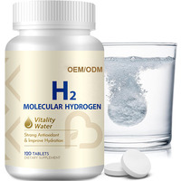 OEM 120 Comprimés d'hydrogène moléculaire H2 au magnésium pour l'eau potable des adultes (vente en gros) – Ne convient pas aux nouveau-nés