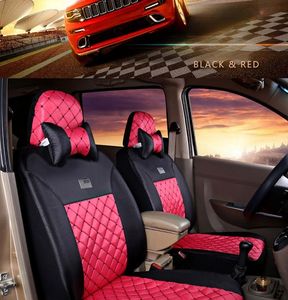 Accesorios de <span class=keywords><strong>Interior</strong></span> de coche Decoración Todo incluido Seda 7 plazas Cojín de asiento de coche Conjunto completo Fundas de asiento de coche deportivo de lujo - Product Image 5