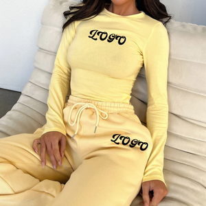 Ensembles 2 Pièces pour Femmes 2025 – Vêtements en Gros pour Femmes – Ensemble Personnalisé Haut et Pantalon pour Dames - Product Image 2