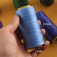 Tali Makrame Paracord Berlapis Lilin, Daya Tahan Tinggi, untuk Menjahit Kulit, Tas, Merangkai, Penjilidan Buku, Kerajinan Tenun DIY