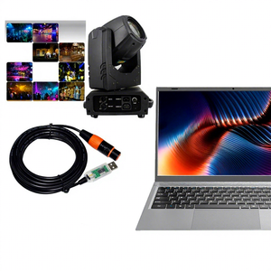 <span class=keywords><strong>Cable</strong></span> de Consola USB <span class=keywords><strong>DMX</strong></span> con Línea de Depuración RS485 FT232R para Control de Iluminación de Escenario - Product Image 3