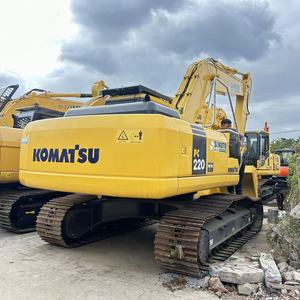 รถขุดตีนตะขาบ Komatsu PC220-7 มือสองจากญี่ปุ่น น้ำหนัก 22 ตัน รถขุดไฮดรอลิก Komatsu PC220-7 สำหรับงานก่อสร้างและงานเหมือง - Product Image 2