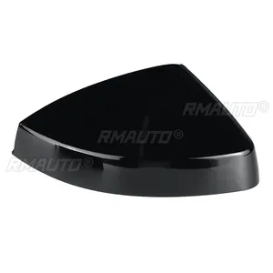 ฝาครอบกระจกมองข้างคู่สำหรับออดี้ A3 S3 8V RS3 2013 2014 2015 2016 2017 2018 2019 2020 สีดำเงาคาร์บอน - Product Image 5