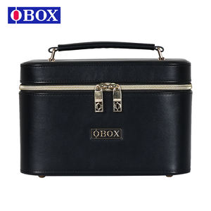 กล่องจัดระเบียบเครื่องสำอาง OBOX พร้อมกระจก HD 3 <span class=keywords><strong>โทน</strong></span>สี สำหรับศิลปินริมทาง กระเป๋าทนทานสำหรับการสร้างสรรค์กลางแจ้ง - Product Image 1
