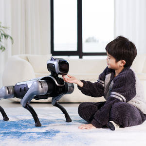 Ma Thuật nguyên tử magiclab Máy chó lúa mì ai mô hình lớn Bionic bốn chân không vũ trụ Cây máy Chó Thông Minh - Product Image 4