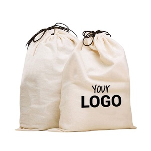 Sacs à poussière en coton mousseline non blanchie personnalisés pour articles en cuir de luxe, qualité archivistique, pochettes de voyage respirantes avec logo - Product Image 1