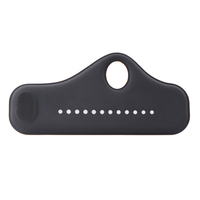 Ceinture de massage chauffante pour le poignet confortable avec télécommande sans fil, double réglage de la chaleur, vibration, lumière rouge, massage chauffant pour la main