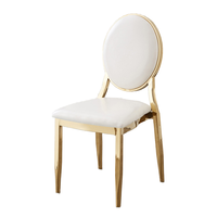 Restaurant Hôtel Réception En Gros Acier Cuir Fabricant En Gros De Luxe Chaises Conférences