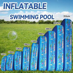Piscine à ballon bleu et <span class=keywords><strong>blanc</strong></span>, design à la mode, <span class=keywords><strong>bain</strong></span> <span class=keywords><strong>de</strong></span> glace professionnel, plongée froide, sports d'eau, piscine gonflable drôle - Product Image 2