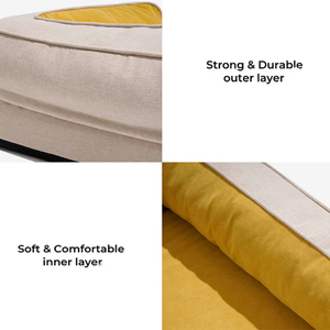 Camas de Lujo <span class=keywords><strong>para</strong></span> <span class=keywords><strong>Perros</strong></span> al por Mayor con Fundas Desmontables y Lavables y Bases Antideslizantes Producidas por Fabricantes Profesionales - Product Image 5