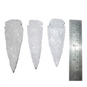 Puntas de Flecha de Ágata de Alta Calidad, Ecológicas, Hechas a Mano, con Gemas de Feng Shui - Venta al por Mayor desde India - Product Image 1