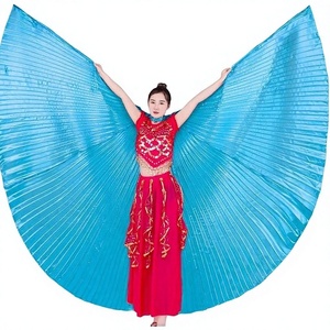 Accessoires de danse orientale : Grandes ailes pour la danse du ventre, entraînement, compétition et spectacle - Product Image 3