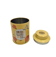 Boîte à thé ronde en métal personnalisable, hermétique, pour thé en vrac, avec couvercle à clipser, gaufrée – Meilleures ventes