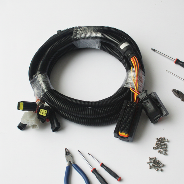 Wire Cable Assembly Factory Production All Kinds of Custom Wiring Harness Custom Cable Assembly Bus Control Wire Harness