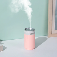 Nouveau Design 260ml cadeaux promotionnels canettes Mini humidificateur d'air huile essentielle diffuseur d'arôme brume fraîche humidificateur pour maison voiture Yoga