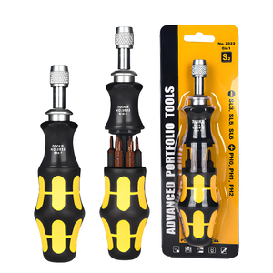RUIKE 6 In 1 Multi Bit <b>Screwdriver</b> NO.2022 Extendable Adjustable DIY Tool Set - Product Image 1