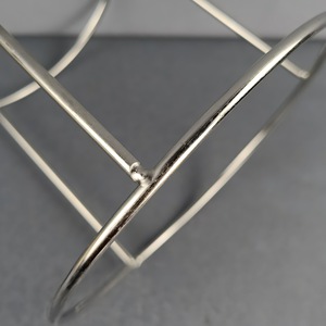 Soporte de acero inoxidable para servir comida y frutas de <span class=keywords><strong>Pizza</strong></span> de Metal de alambre de plata para accesorios de cocina Hotel soporte de <span class=keywords><strong>Pizza</strong></span> - Product Image 4