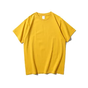Qingzhihuo Hochwertige Baumwolle Blank Herren T-Shirts Schwergewicht Übergroße T-Shirt Druck Benutzer definierte T-Shirt Benutzer definierte T-Shirt