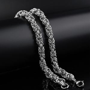 Collar de cadena grande de acero inoxidable para hombre, regalos para hombre, accesorios, pulsera de moda estilo Hip Hop Rock, joyería. - Product Image 1