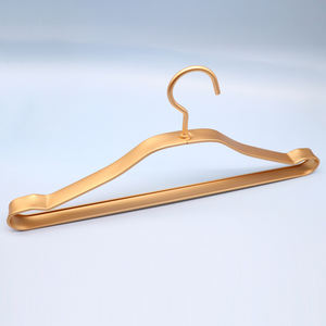 Venta al <span class=keywords><strong>por</strong></span> mayor barato nuevo multifuncional portátil oro metal acero <span class=keywords><strong>ropa</strong></span> gancho colgador húmedo seco uso para el espacio del armario - Product Image 1