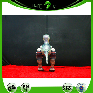 บอลลูน<span class=keywords><strong>ไดโนเสาร์</strong></span>สีฟ้าแบบ<span class=keywords><strong>เป่า</strong></span>ลมสั่งทำพิเศษ พร้อมปั๊มลมไฟฟ้าสำหรับขี่เล่น ทำจากวัสดุ PVC - Product Image 6