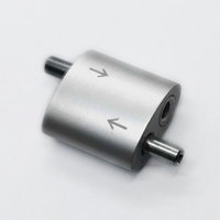 Pince de serrage réglable en aluminium anodisé pour la mise en boucle des câbles, pour l'automatisation industrielle