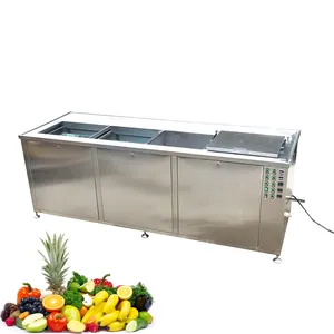 Mesin cuci Salad buah dan sayur, mesin cuci dan mesin pengering untuk buah