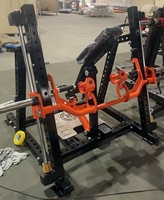 Máquina de remo comercial con carga de placas para gimnasio, entrenador de espalda, equipo de fitness para entrenamiento muscular de espalda para club de fitness