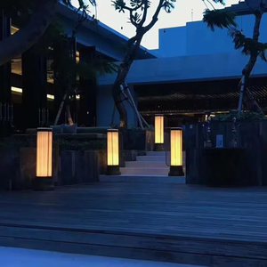 Iluminación de Paisaje de Fábrica Senzhao, Lámpara de Jardín Impermeable IP65, Lámpara de Césped Tipo Bollard - Product Image 2