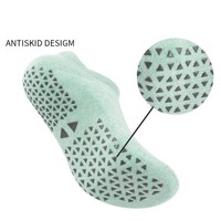 Chaussettes de sport antidérapantes pour cheville Glacier OEM ODM, chaussettes de yoga et de Pilates pour femmes