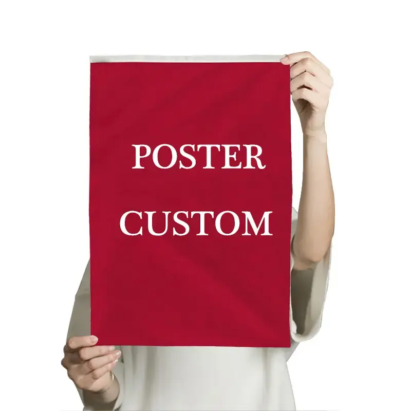 पोस्टर कस्टम मुद्रण सेवाएँ आउटडोर विज्ञापन मुद्रण पोस्टर