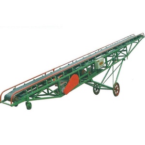 Transportador de Banda Inclinada de Goma Móvil Industrial Personalizable para Materiales a Granel - Product Image 2