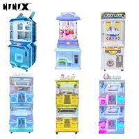 Superbox Grue Machine NINIX Marque NINIX-98421 Modèle Coin Operated Space Thème Usine En Gros Poupées Bougies