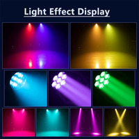 Mini oeil d'abeille LED éclairage de scène nouveau Design 7x40W RGBW lavage lumières principales mobiles pour DJ éclairage Bar projet de boîte de nuit