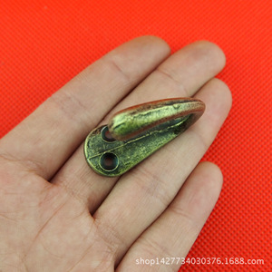Crochet mural en alliage Cd25, 37 mm, bronze antique, pour accrocher des manteaux - Product Image 3