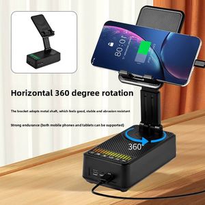 Multifunctional Phone Holder Speaker Built-in Power Bank All-in-One Desktop Foldable Portable for Speaker Rotating Phone - Product Image 4