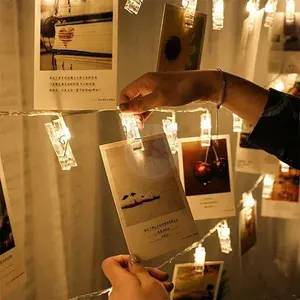 String Led Light Newish Battery Operated Holiday Lighting Photo Clips Led String Light For Home Party Decoration