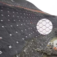 Protection des pentes de montagne, grillage hexagonal en acier galvanisé tissé, protection contre les chutes de pierres, résistant à la corrosion, système SNS